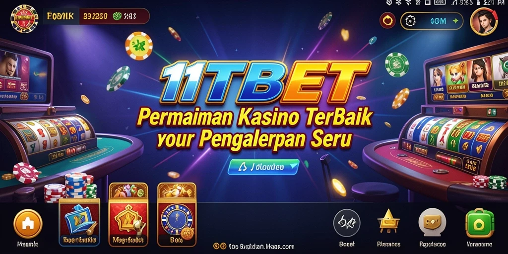 Tampilan gameplay seru di aplikasi Kasino 11TBET.