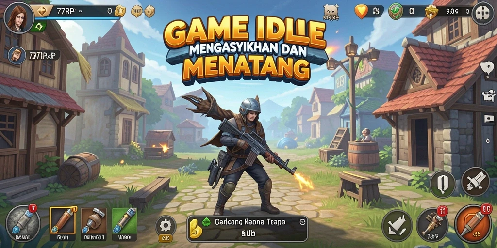 Tampilan gameplay 77RP dengan pengelolaan sumber daya yang menarik.