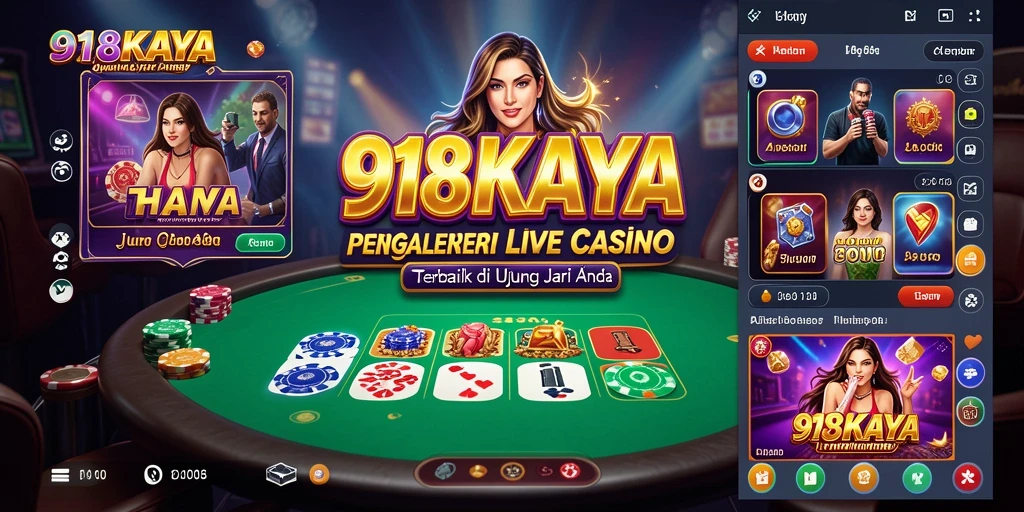 Gameplay Live Casino yang menarik dan interaktif di 918KAYA.
