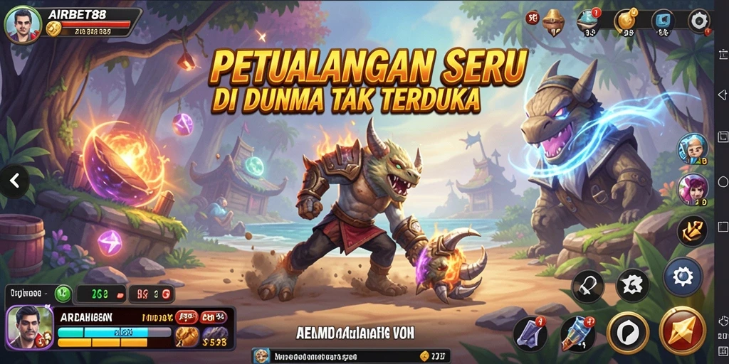 Gameplay Adventure yang menarik dan penuh tantangan.