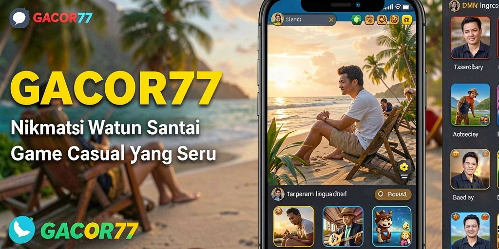 Tampilan gameplay GACOR77 yang menyenangkan dan menghibur.