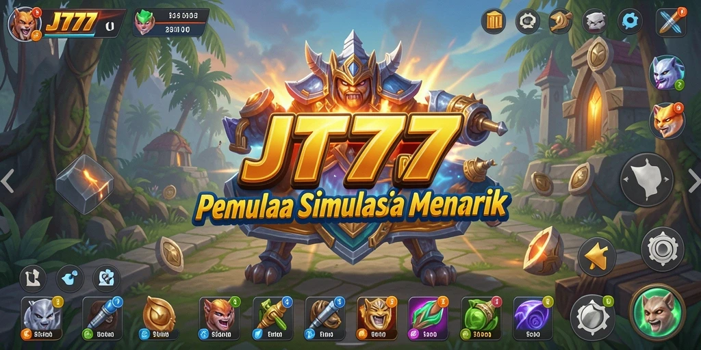 Tampilan gameplay JT777 yang imersif dan realistis.
