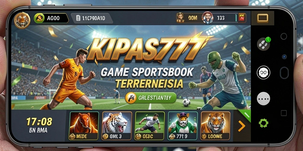 Screenshot gameplay utama KIPAS777 menampilkan fitur live betting yang menarik.
