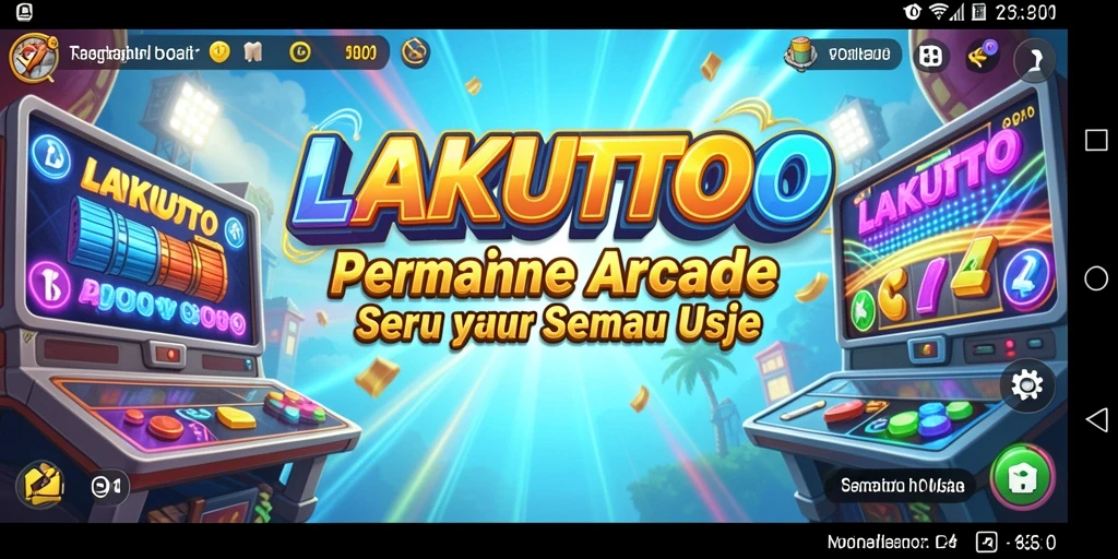 Tampilan aksi seru dalam gameplay LAKUTOTO