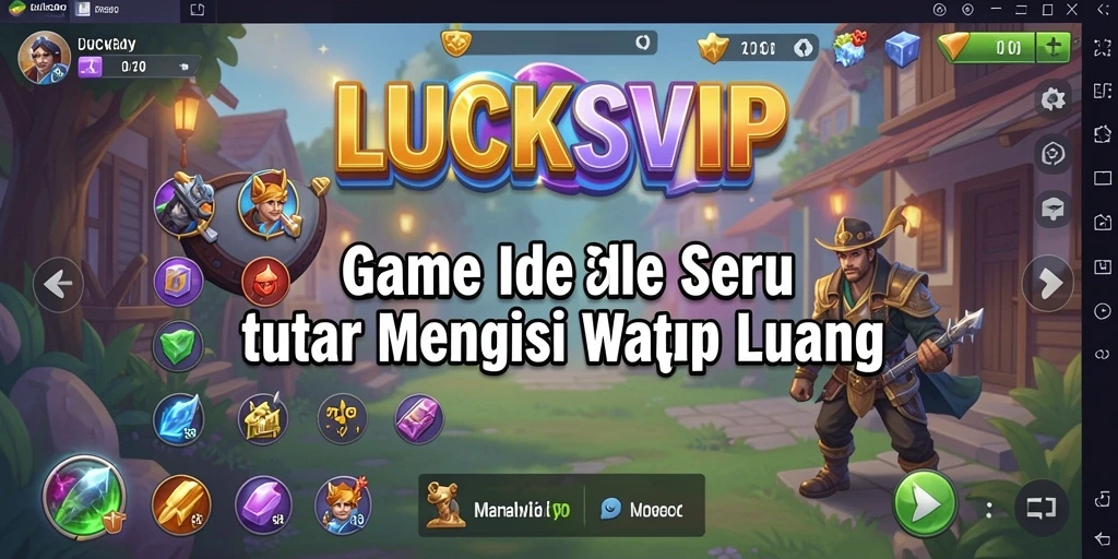Tampilan gameplay LUCKSVIP yang menawan dan mudah dipahami.