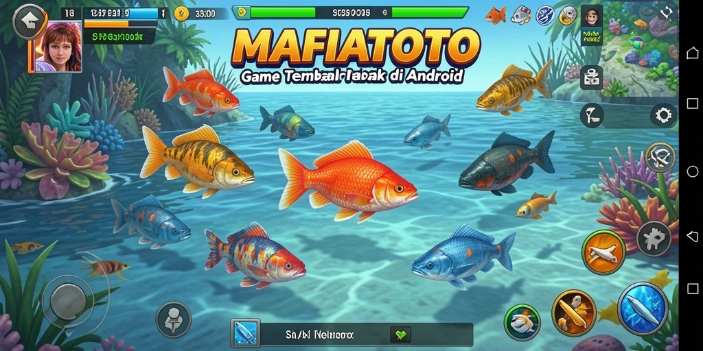 Tangkapan layar MAFIATOTO menampilkan aksi seru Tembak Ikan.