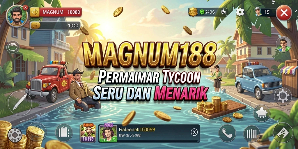Tampilan gameplay Tycoon yang menarik dalam MAGNUM188.