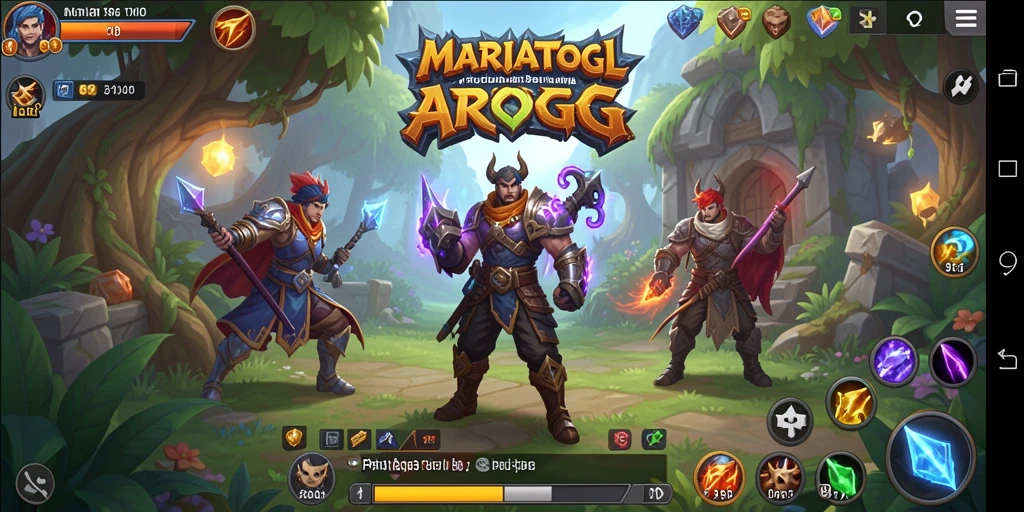 Gameplay MARIATOGL yang menakjubkan dengan pertarungan seru.