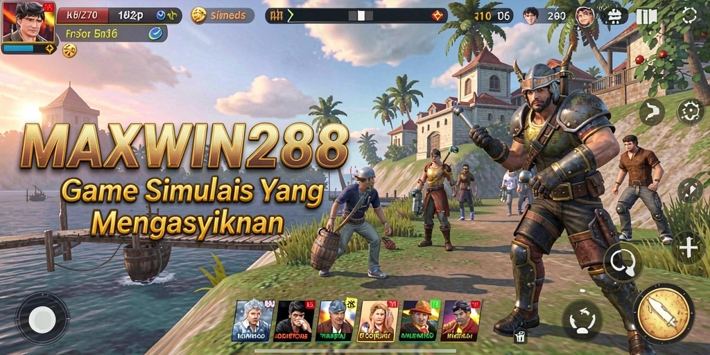 Screenshot gameplay MAXWIN288 dengan pengalaman simulasi yang mendalam.