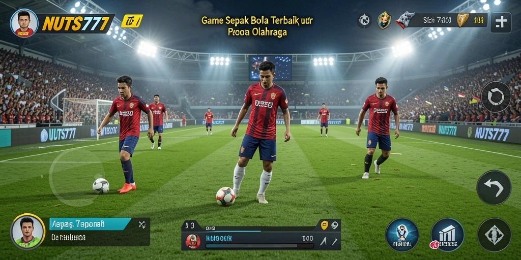 Tampilan gameplay NUTS777 yang menawan dan realistis.