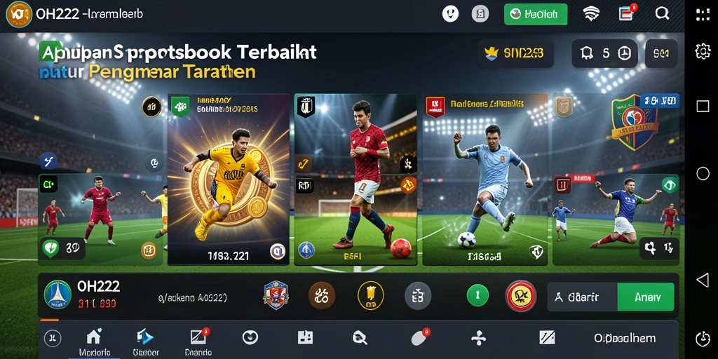 Tampilan menarik dari gameplay Sportsbook OH222.