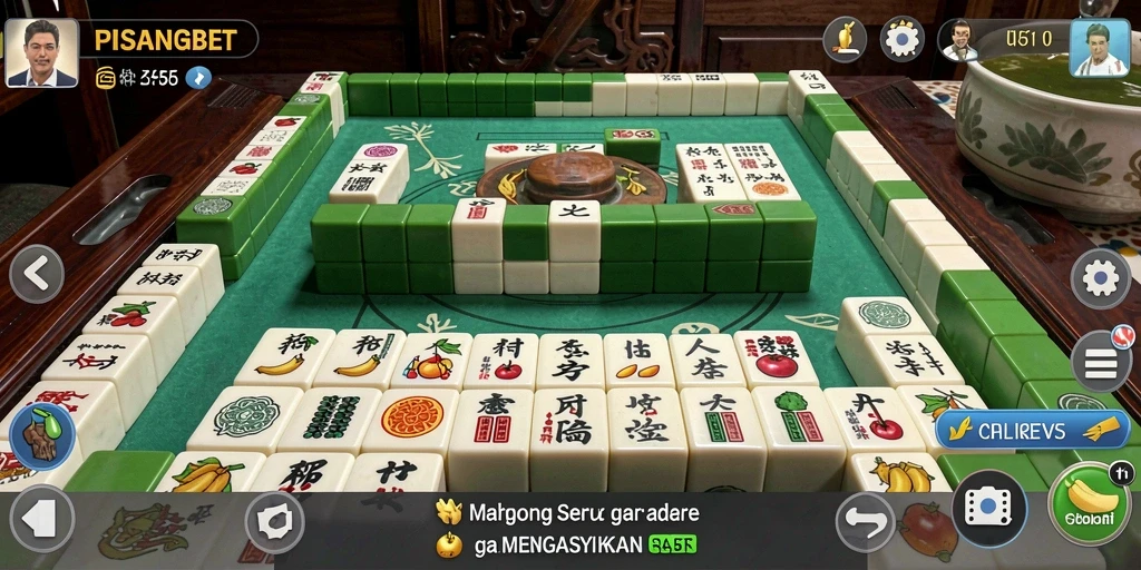 Tampilan menarik dari permainan Mahjong PISANGBET.