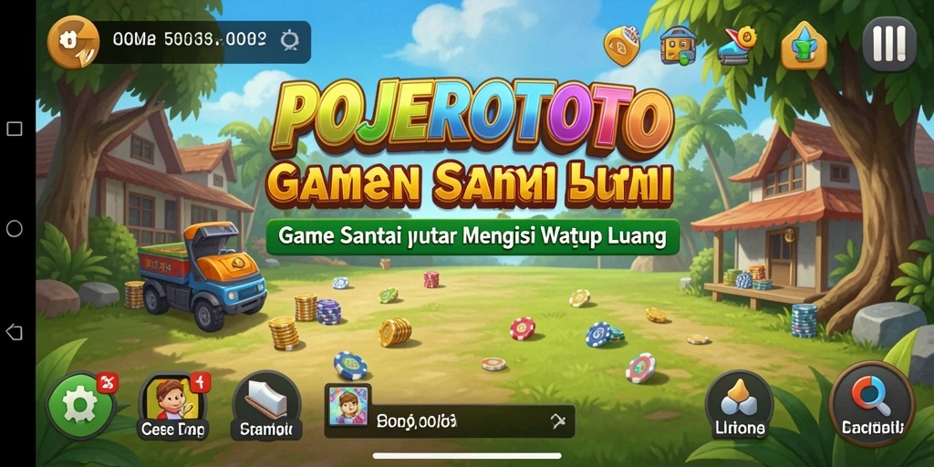 Tampak gameplay <strong>POJEROTOTO</strong> yang menarik dan penuh warna.