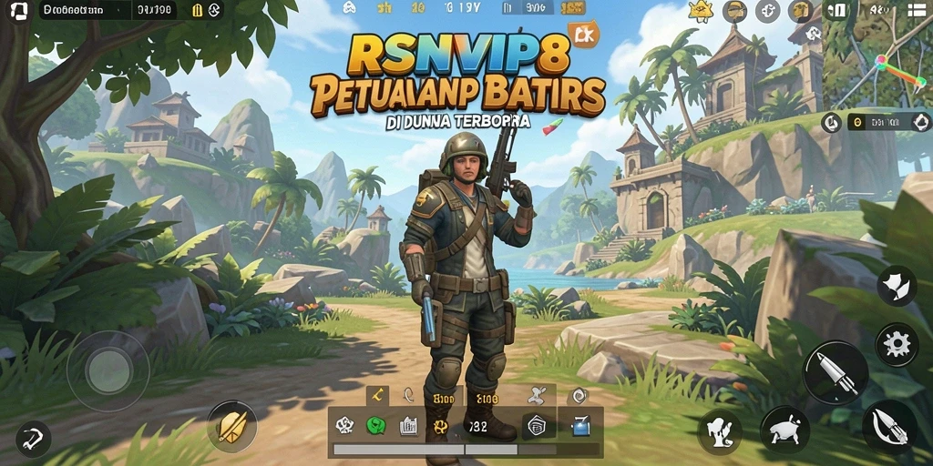 Tampilan gameplay RSNVIP8 yang memukau di dunia terbuka.