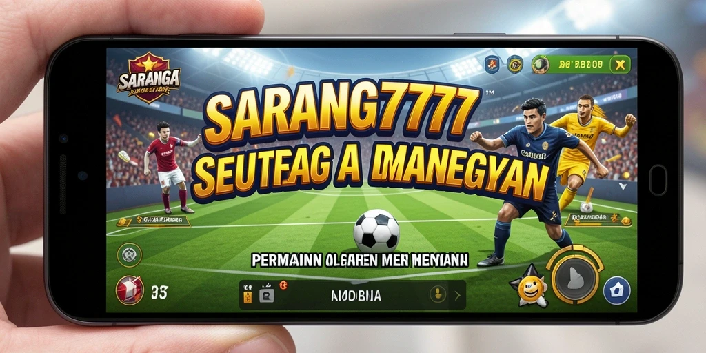 Tampilan menegangkan dari permainan olahraga SARANG777.