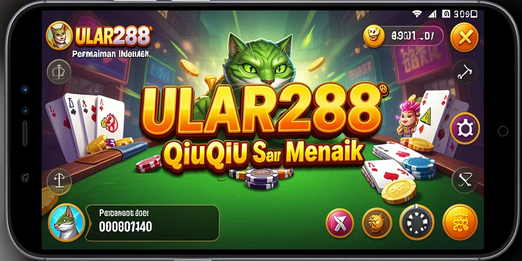 Gameplay QiuQiu yang seru di ULAR288